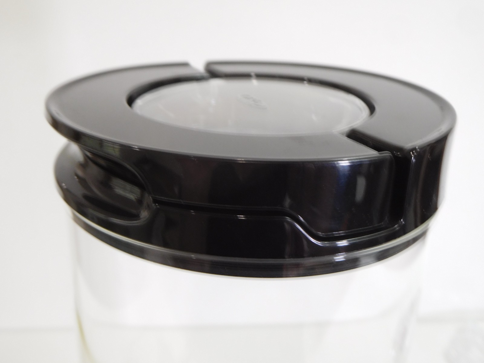 “GLASS” OXO GOOD GRIPS ~ size # ~ FLIPLOCK CANISTER storage jar container (#5)