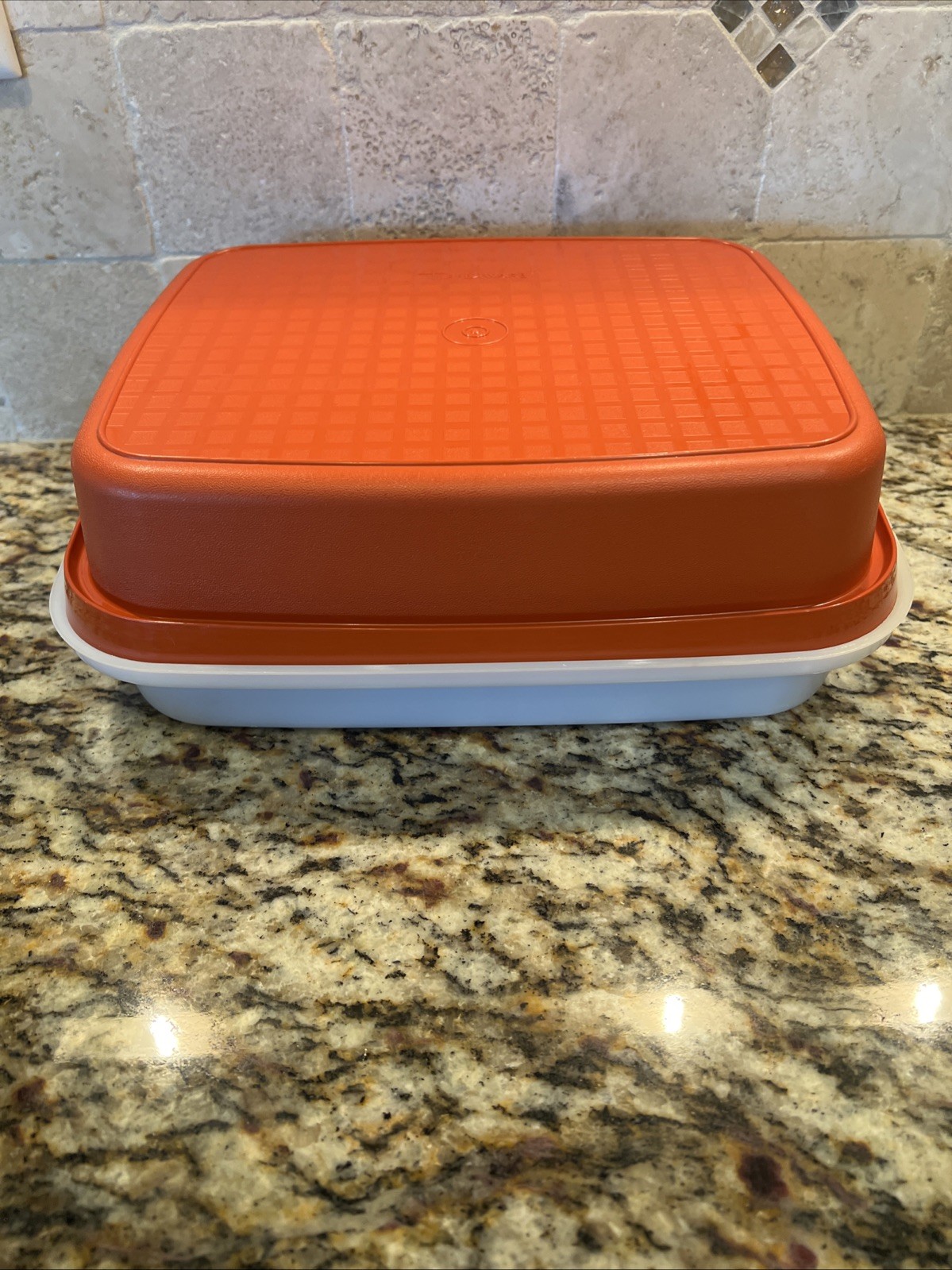 Tupperware Paprika Meat Marinade Season n Serve Container