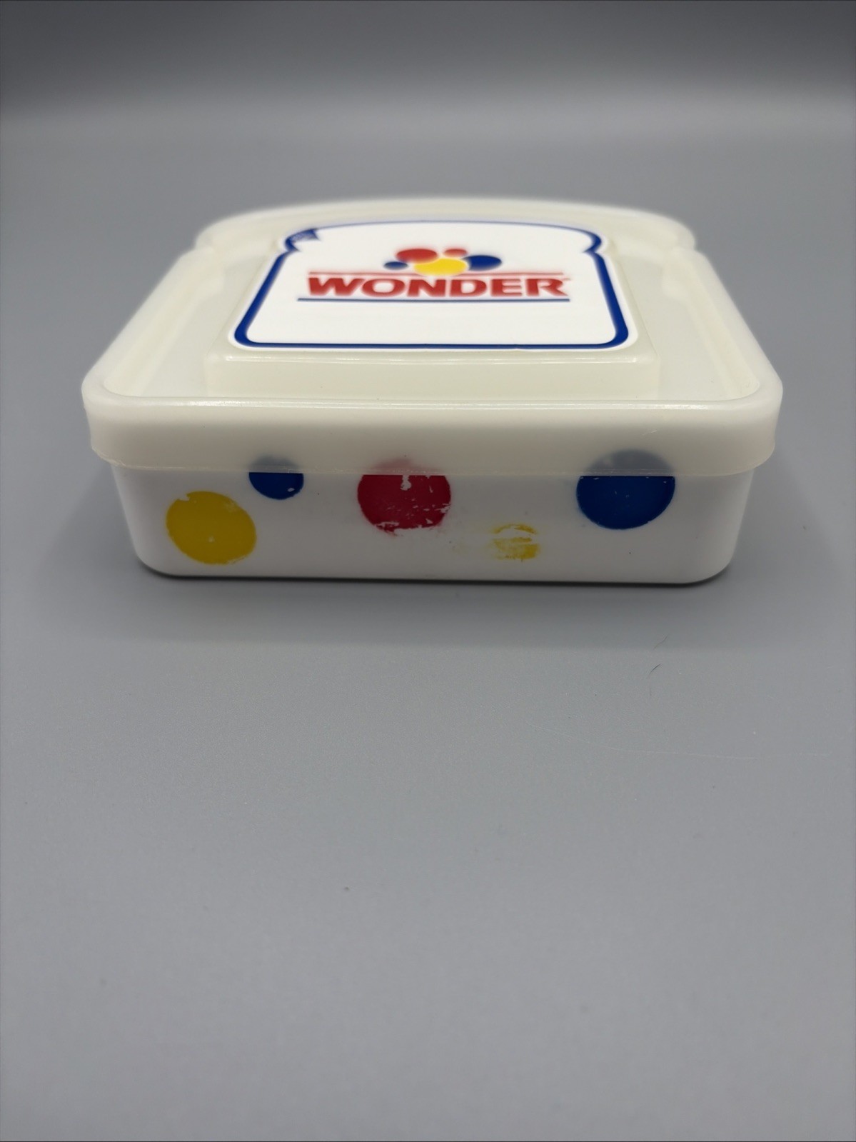Wonder Bread Sandwich Container Plastic Carry Case