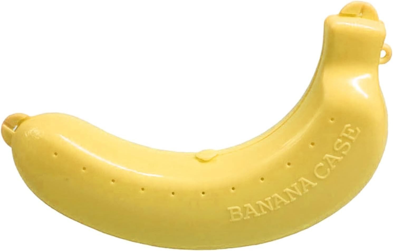 Yellow Banana Storage Case BPA-Free Fruit Keeper Box – Portable Protective Banan