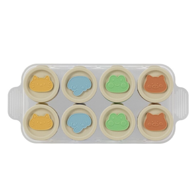 Practical Silicone Tray Storage Container For Baby Preparation And Storage