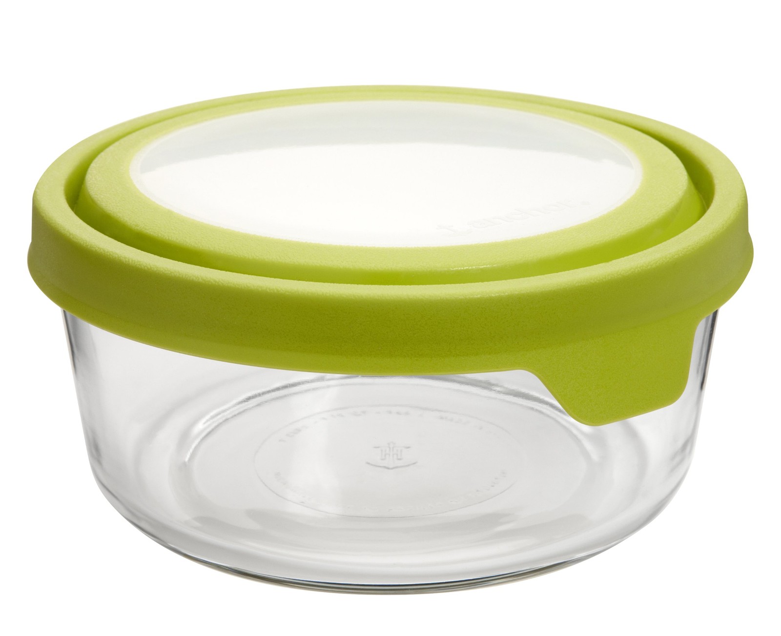 Anchor Hocking TrueSeal Glass Food Storage Container with 7-Cup, Green