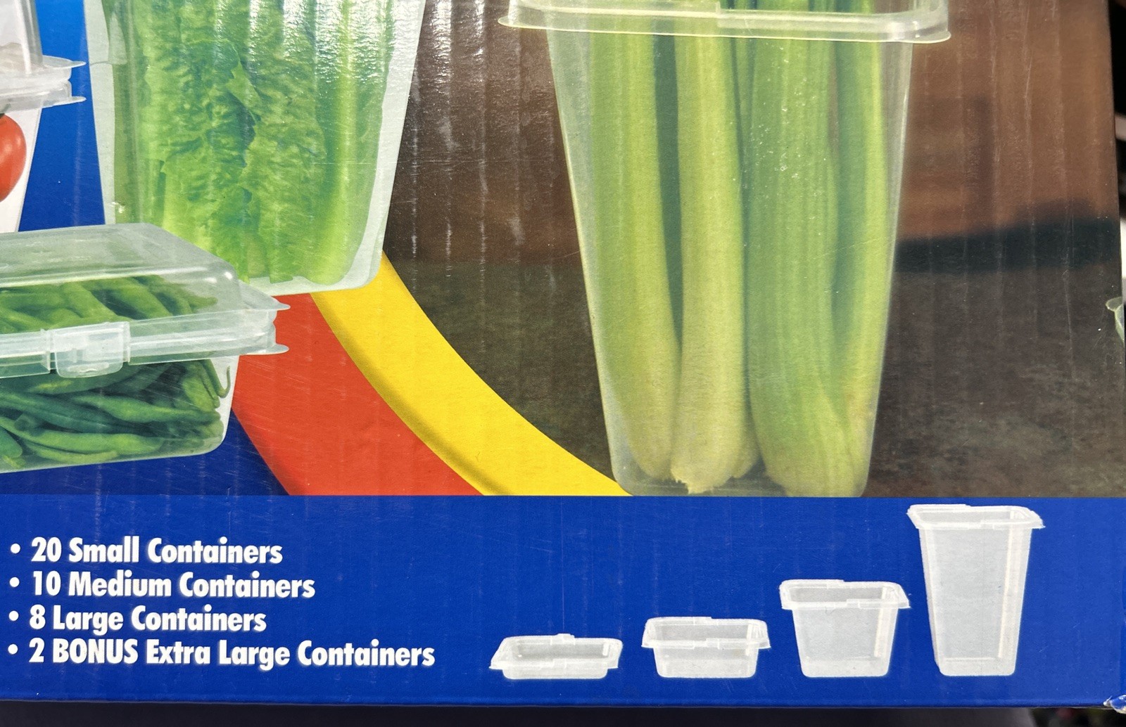 WOW Containers Interchangeable Food Storage System 40 Piece Set!