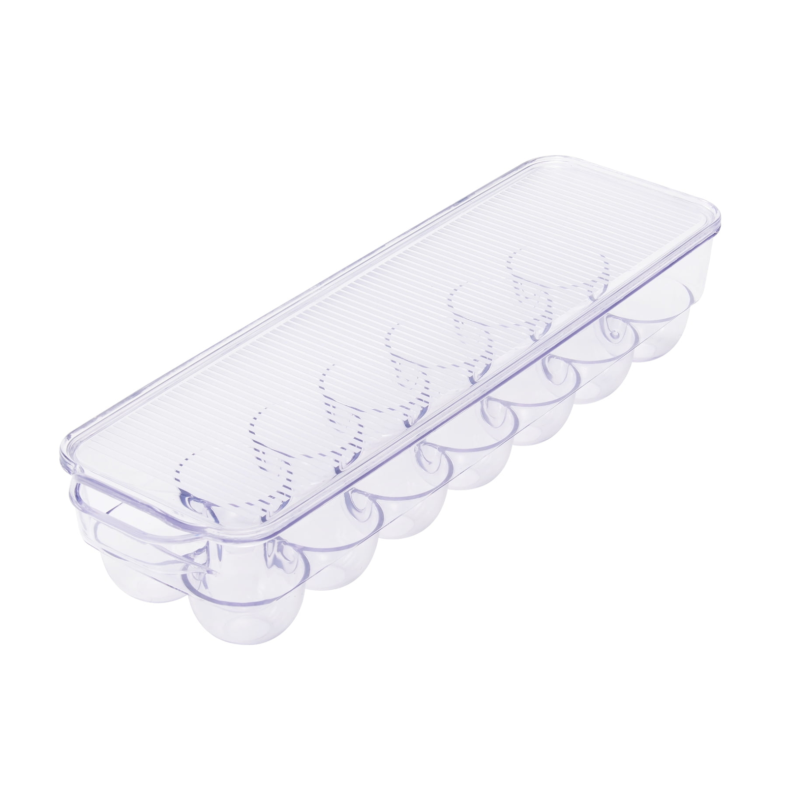 Mainstays Clear Egg Holder for Refrigerator (Holds 14 Eggs)