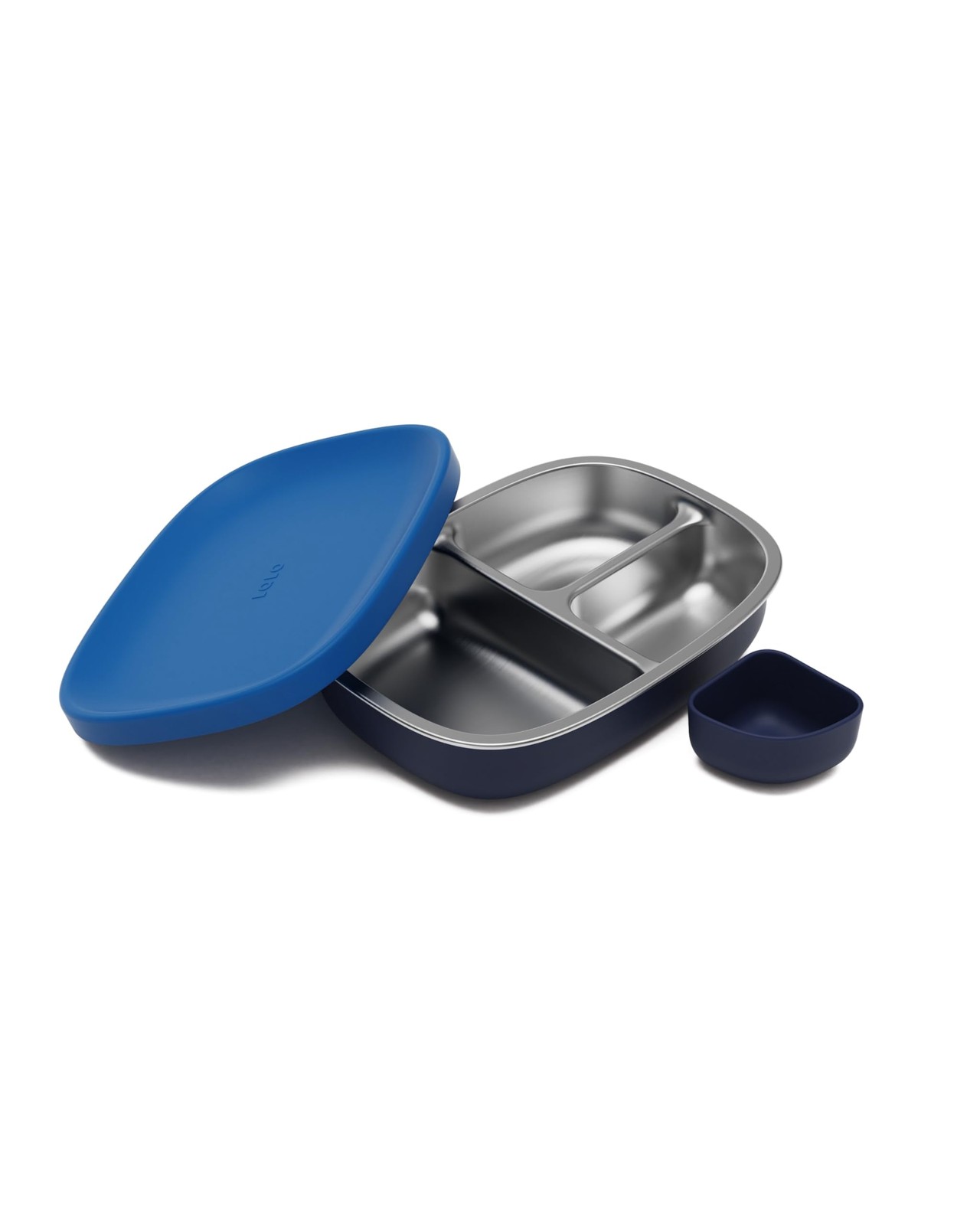 Lalo Bento Box – Dishwasher Safe, Easy to Open & Clean Blue Raspberry