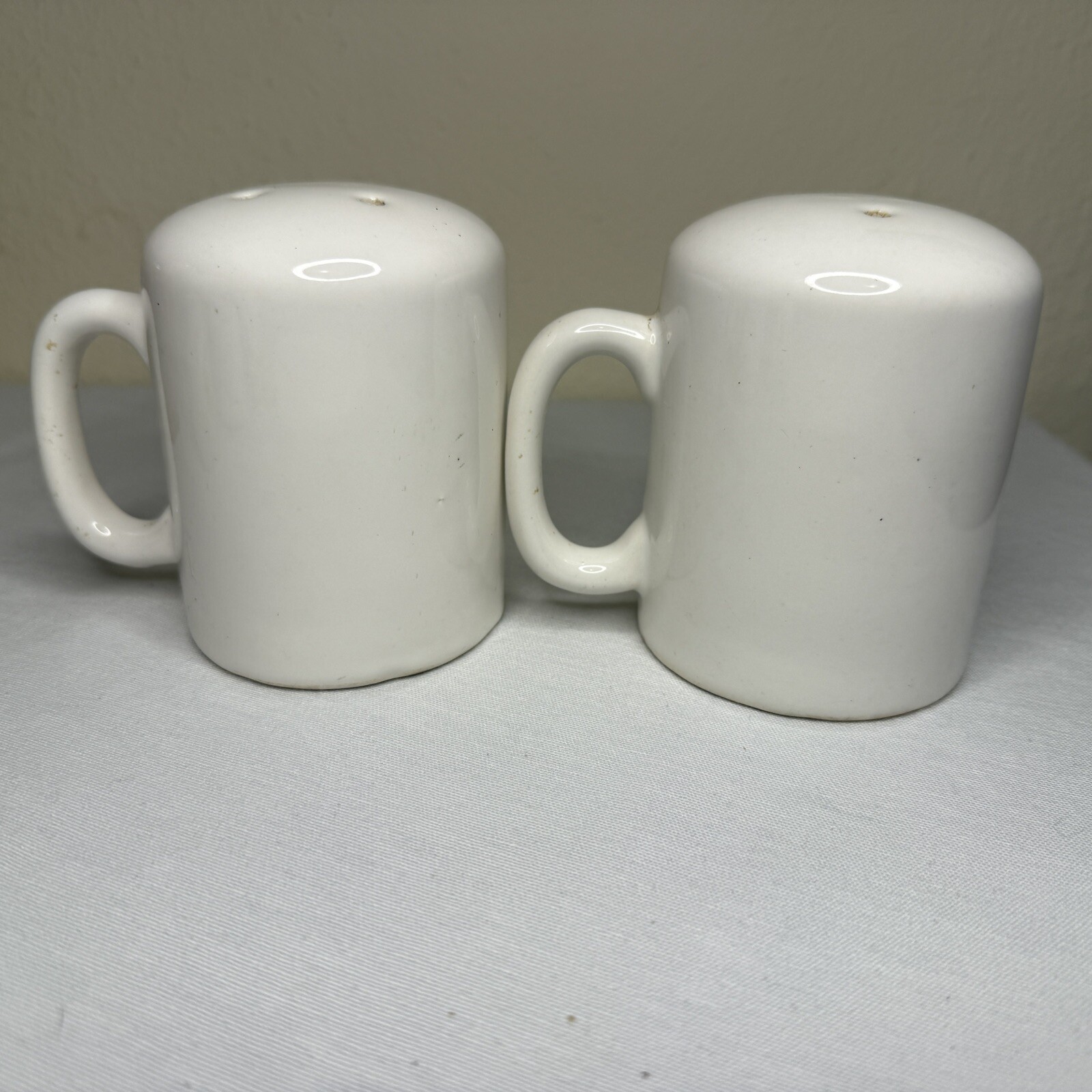 Vintage Himark Saltera Floral Design Salt And Pepper Shakers 4’in Tall