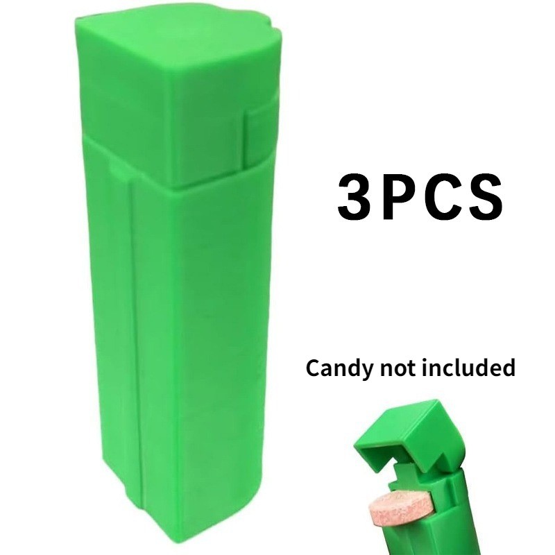 3x Innovative Green Candy Dispenser Tabletop Kitchen Party Unique Creative Tool