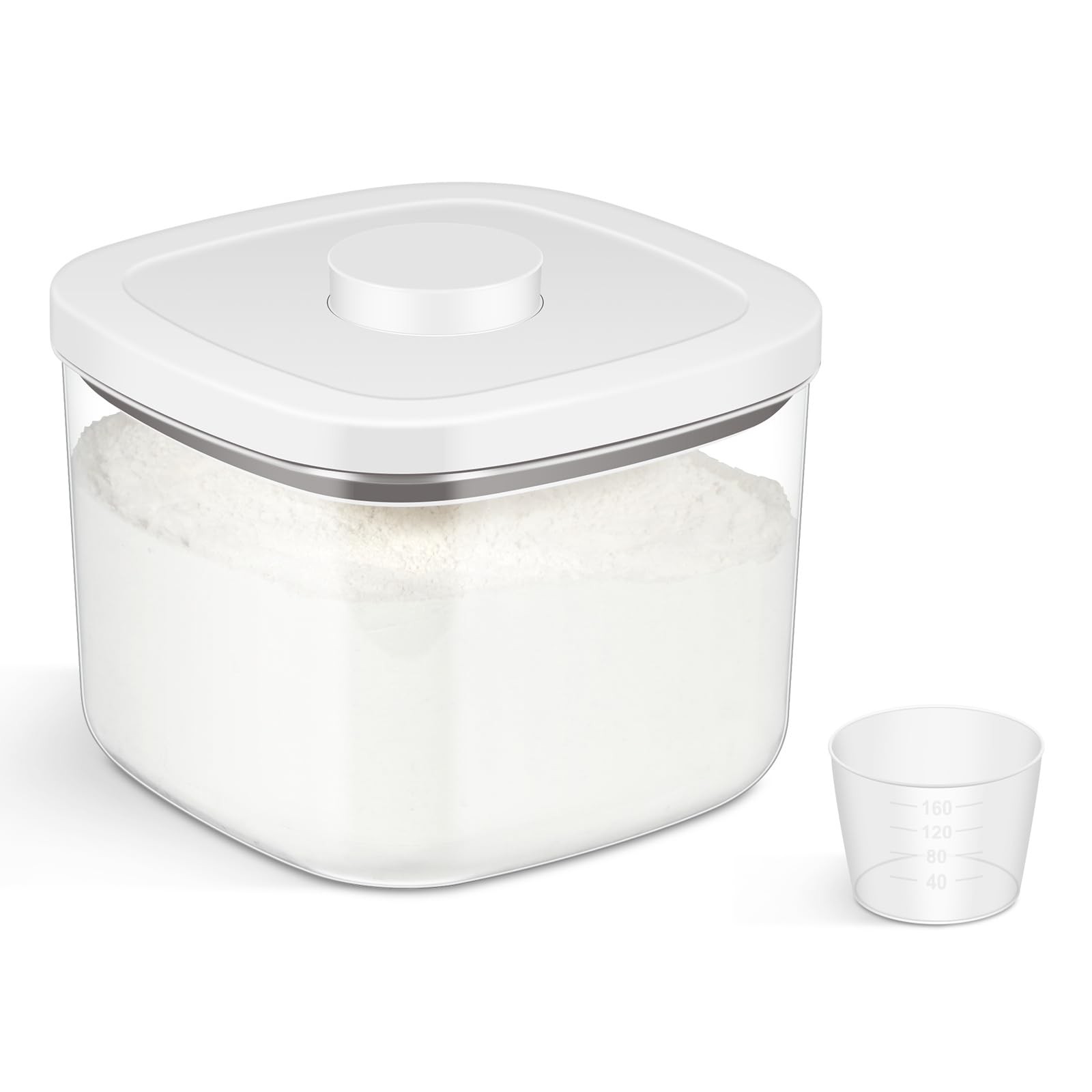 Airtight Rice Container 10 Lbs, Clear Plastic Food Storage Container Bin For …