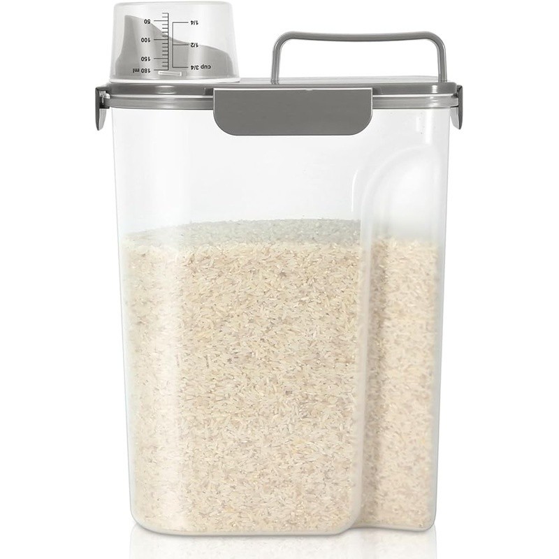 Airtight Food Storage Container Dry Goods Rice Cereal Pet Food Organizer New