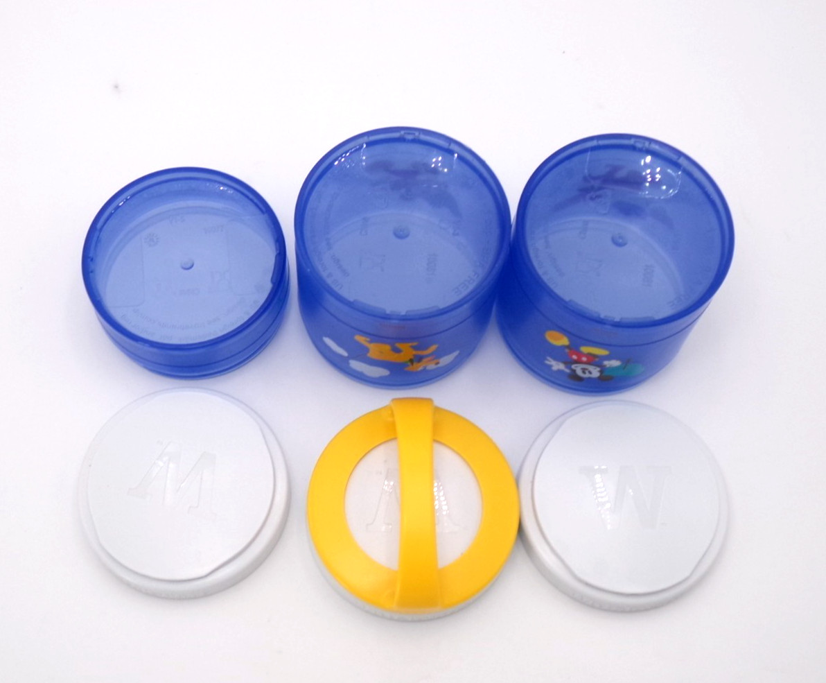 Whiskware Disney Mickey Pluto Stackable Snack Pack Containers