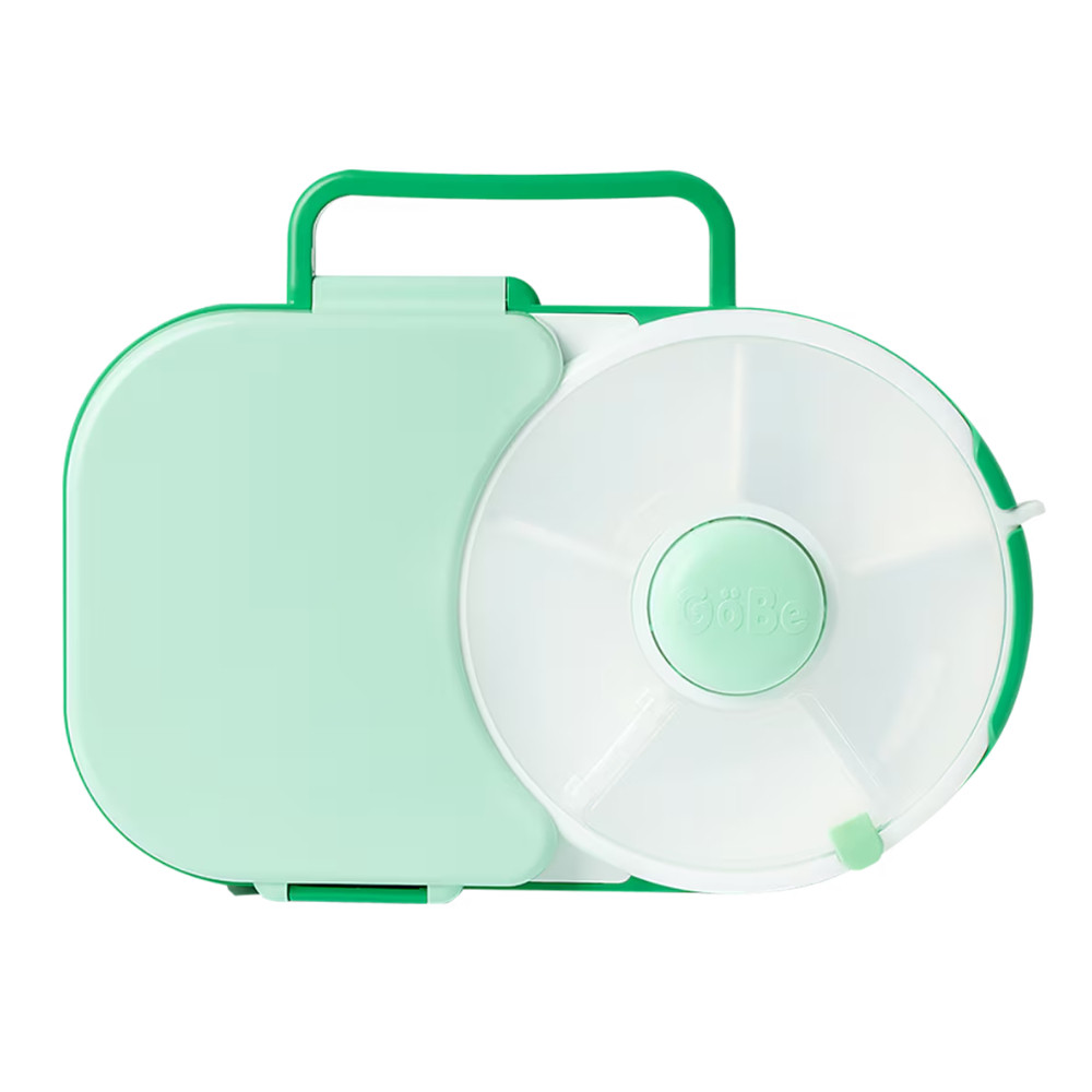GoBe 2-in-1 Lunchbox With Original Snack Spinner | Green 8603G