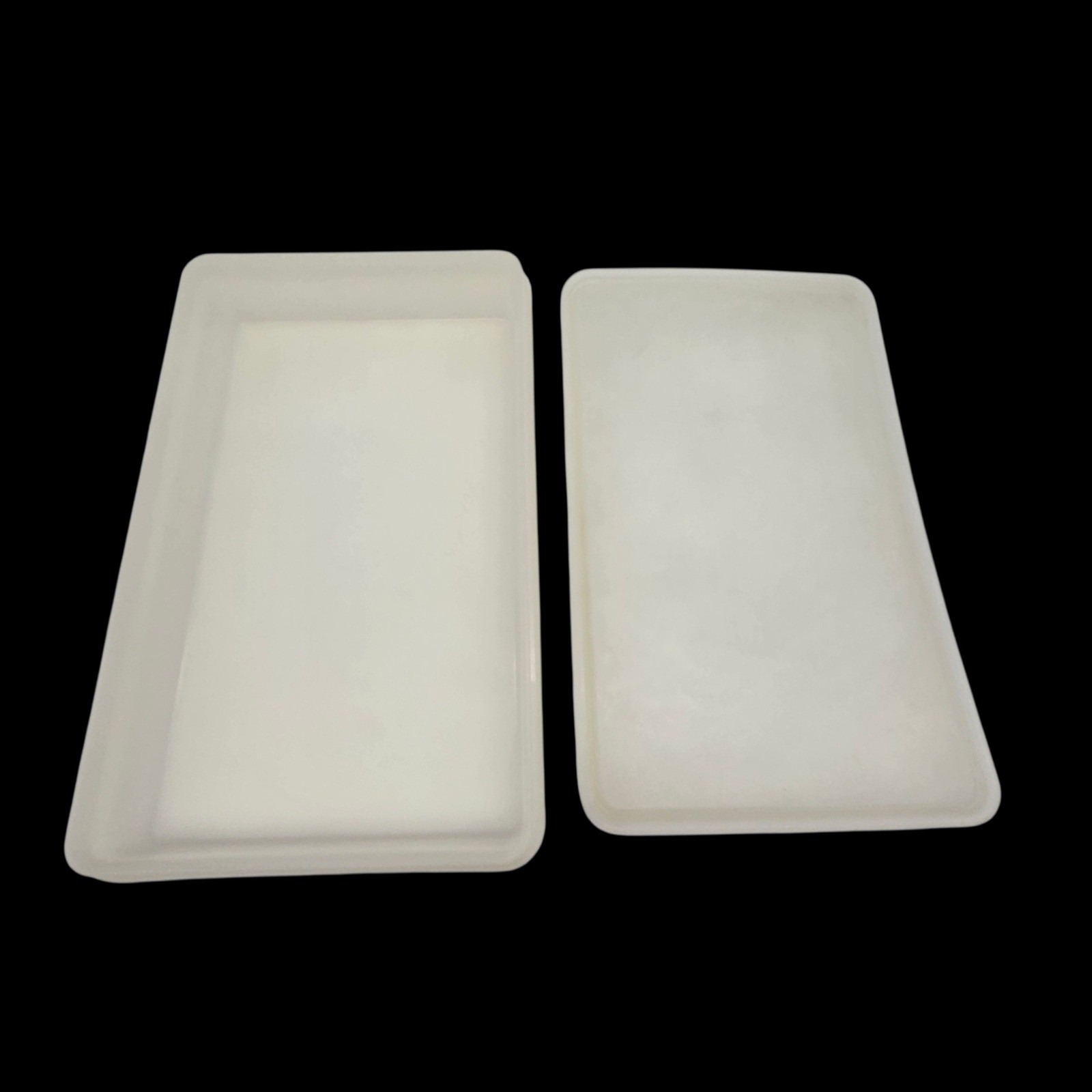 Tupperware Food Storage Containers Rectangular Vintage MCM Grannycore Retro