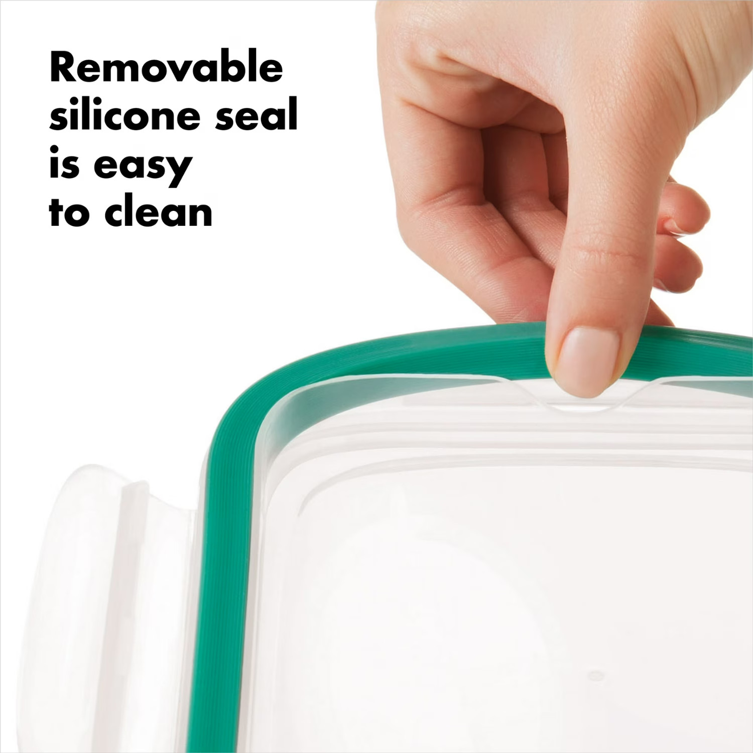 OXO Softworks Smart Seal Glass Container Set 8Pc Meal Prep Storage Kitchen