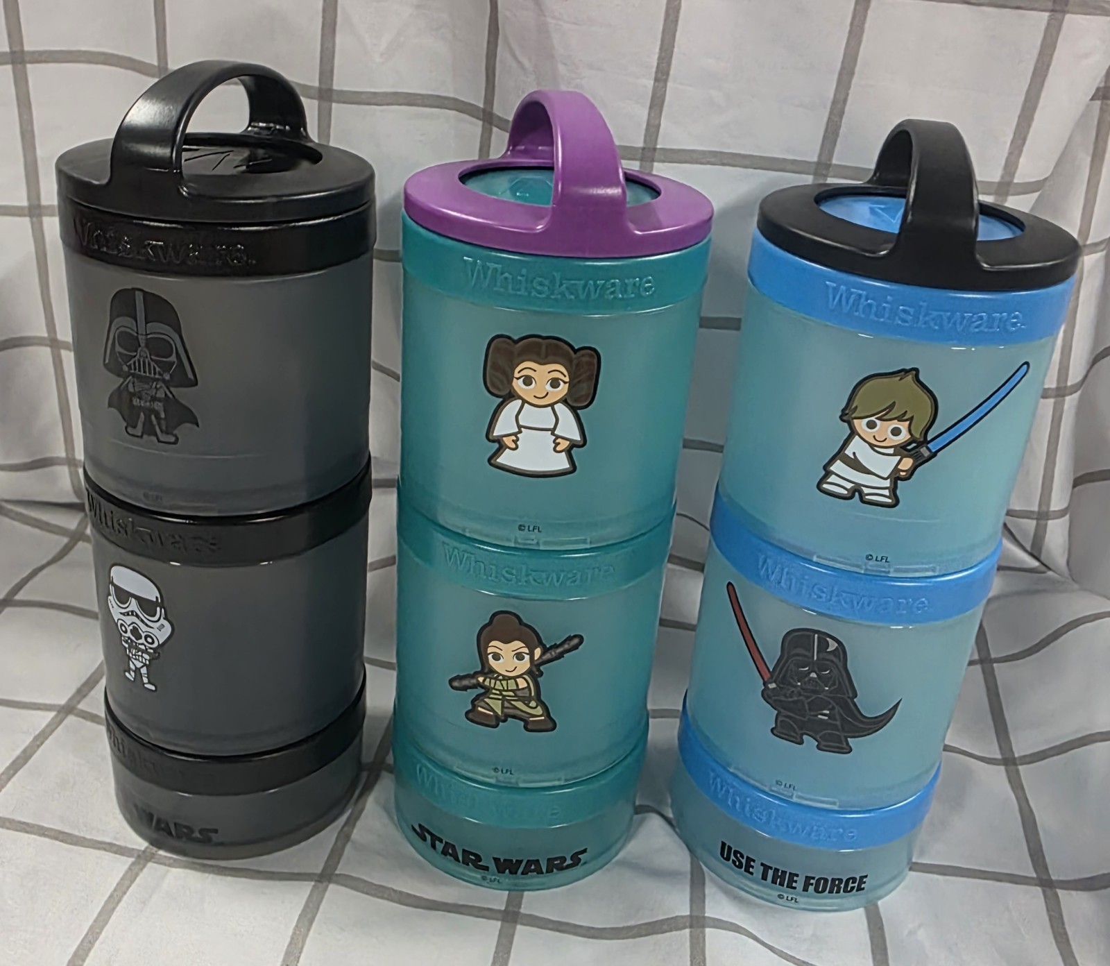 Whiskware Star Wars Snacking Containers 3-Pack