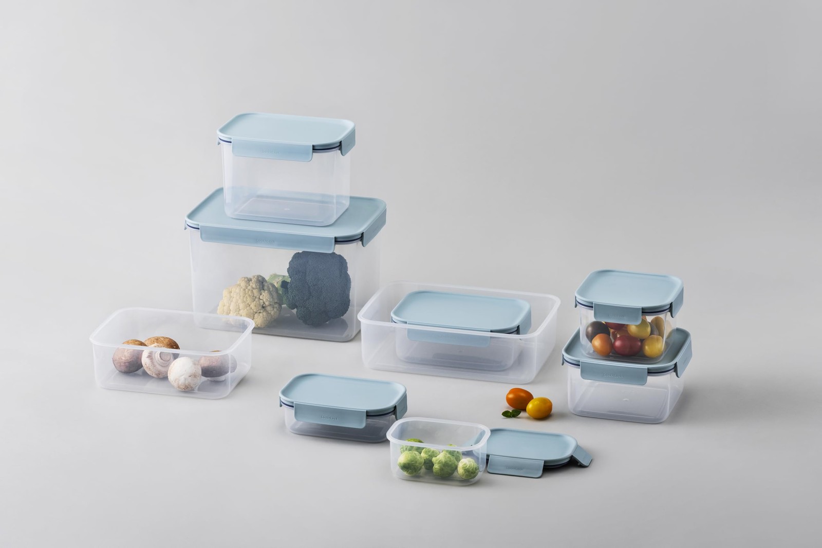 LocknLock Classic-Plus Plastic Food Storage Container | Airtight Plastic Food St