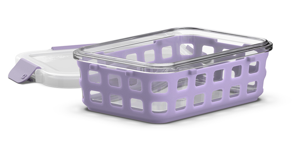 Ello Glass 3.4 Cup 27 Ounce Duraglass Food Storage Meal Prep Container Set, 10 P