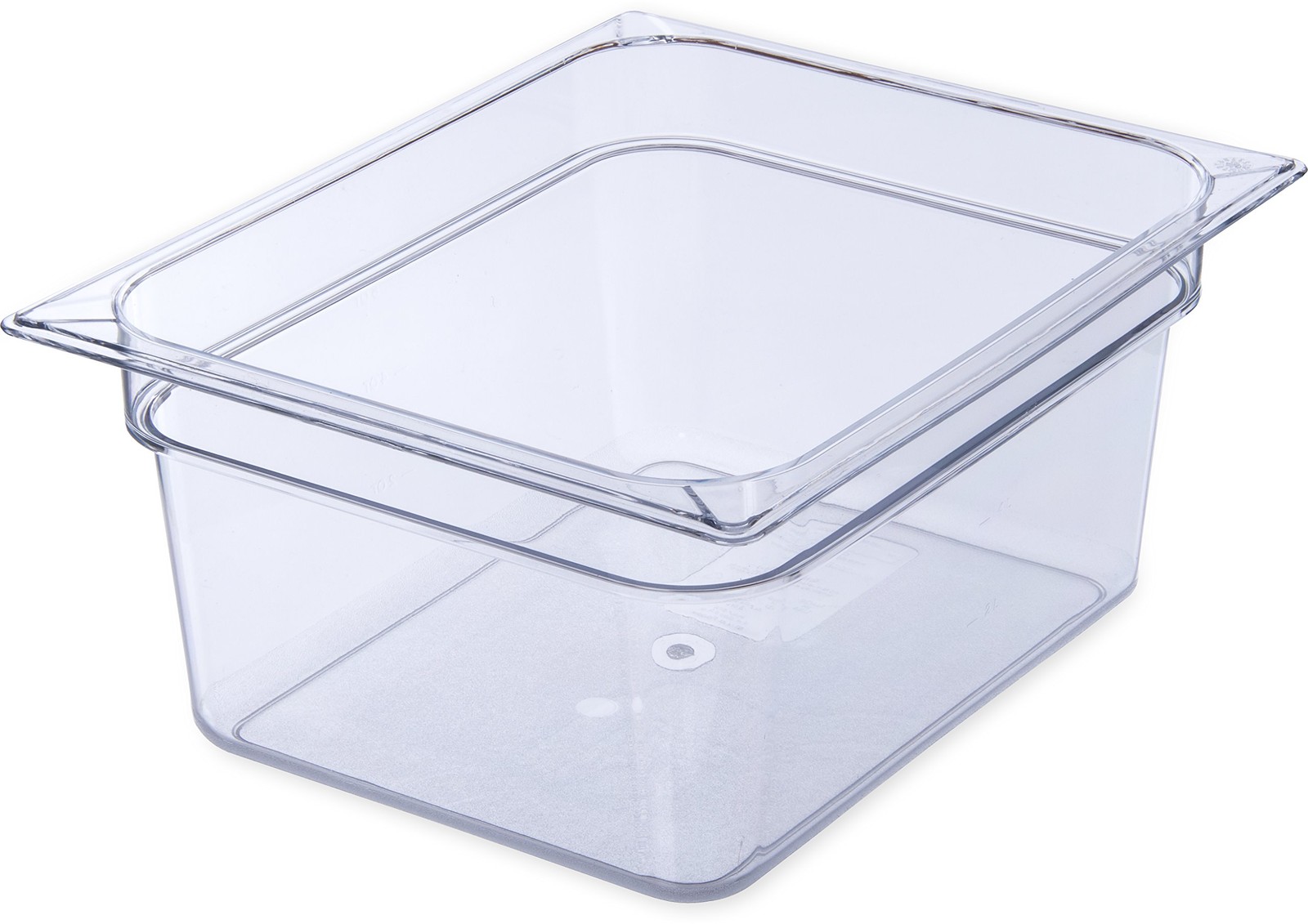 Storplus 1/2-Size Food Pan Catering Buffets Polycarbonate 6 Inch Deep Clear