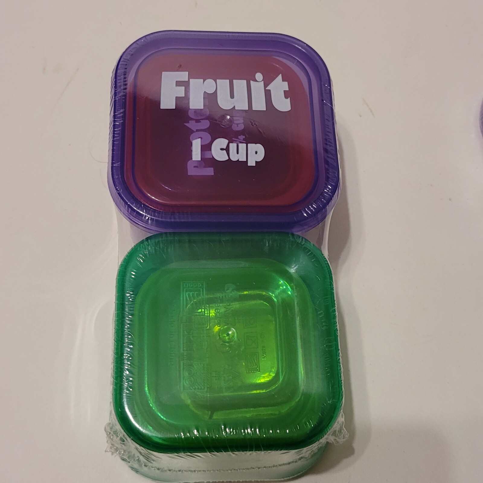 Food Storage Containers Color Coded Portion Control Set Weight Loss 2 sets of 6