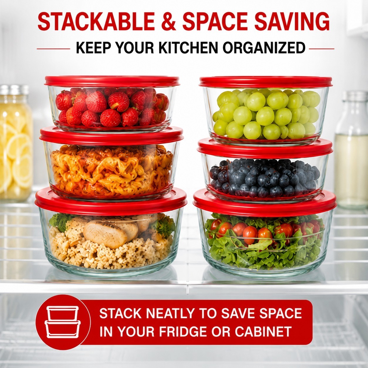 Pyrex Simply Store Glass Food Storage Container