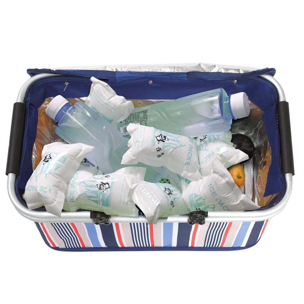 Small Dry Ice Packs Cold Packs for Frozen Food, 48 Packs Bulk Dry Ice Sheets …