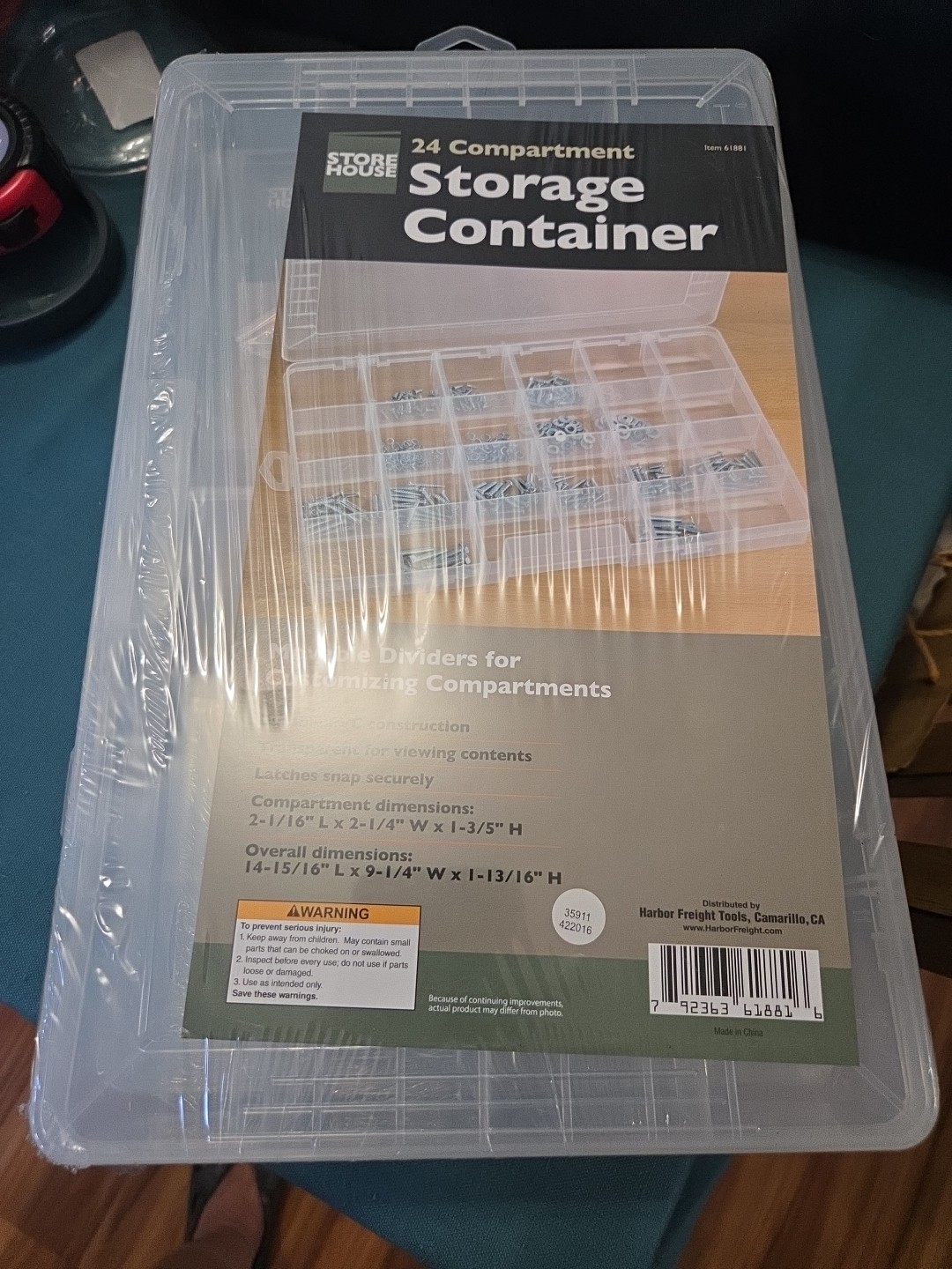 Storehouse 14 Compartment Storage Containers Set 2 NIP