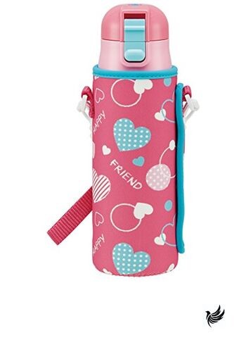 Skater KSDC4-A Direct Drinking Stainless Steel Water Bottle 16.5 fl oz (470 ml)