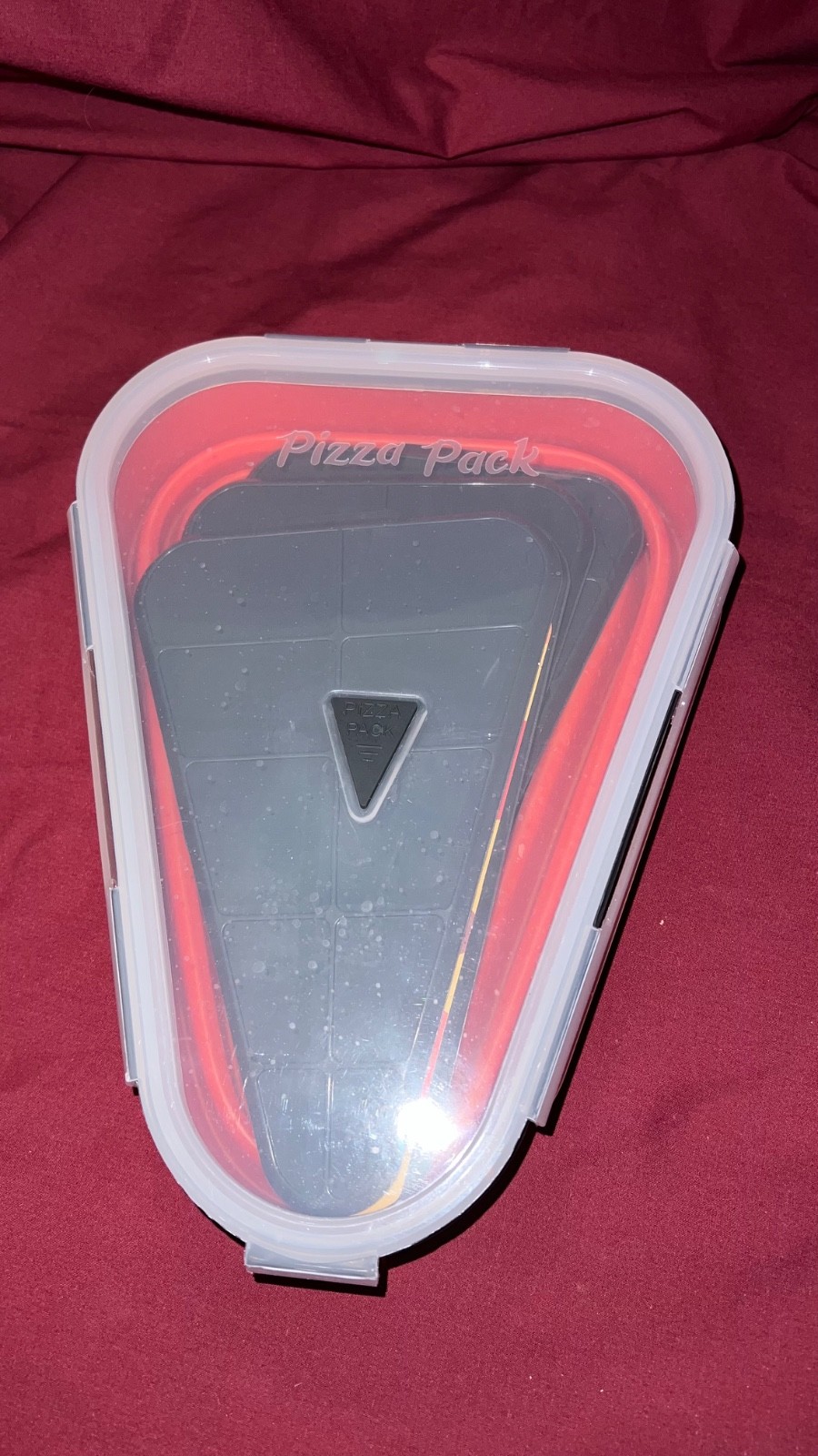 Pizza Pack Storage Container Reusable Foldable Portable Microwavable