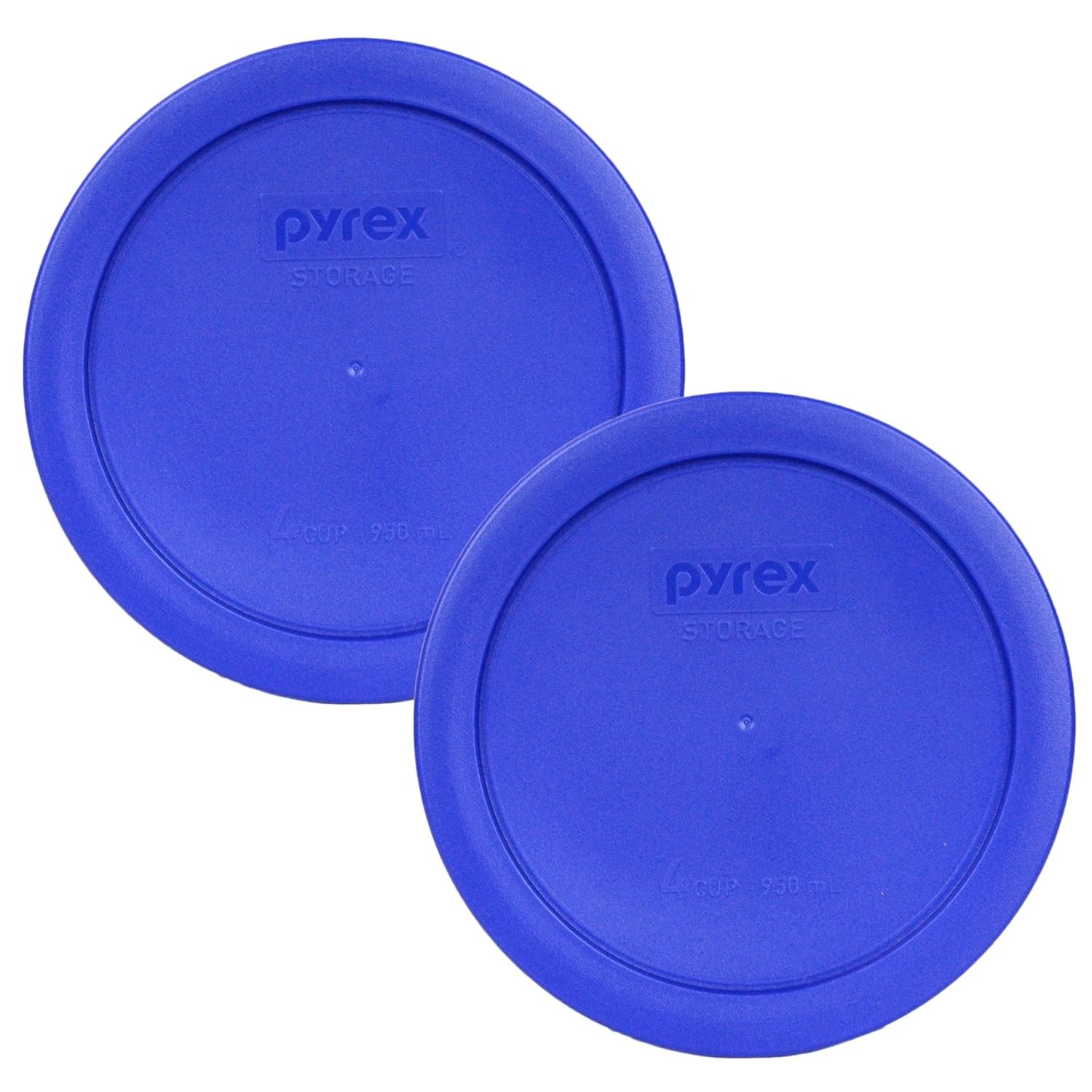 4-Cup Cadet Blue Plastic Food Storage Replacement Lid