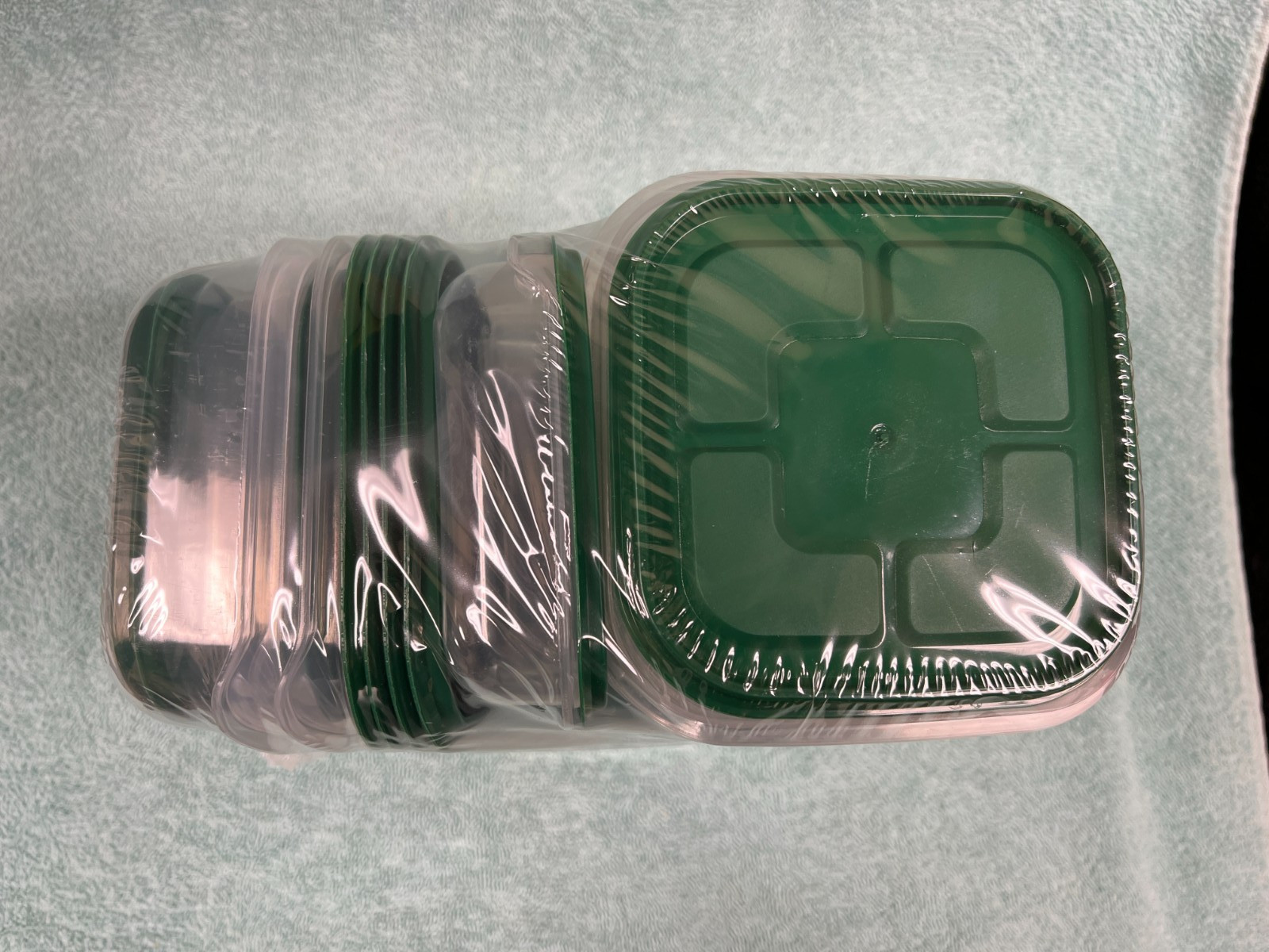 17 Piece Plastic Food Container Set (Transparent) NEW