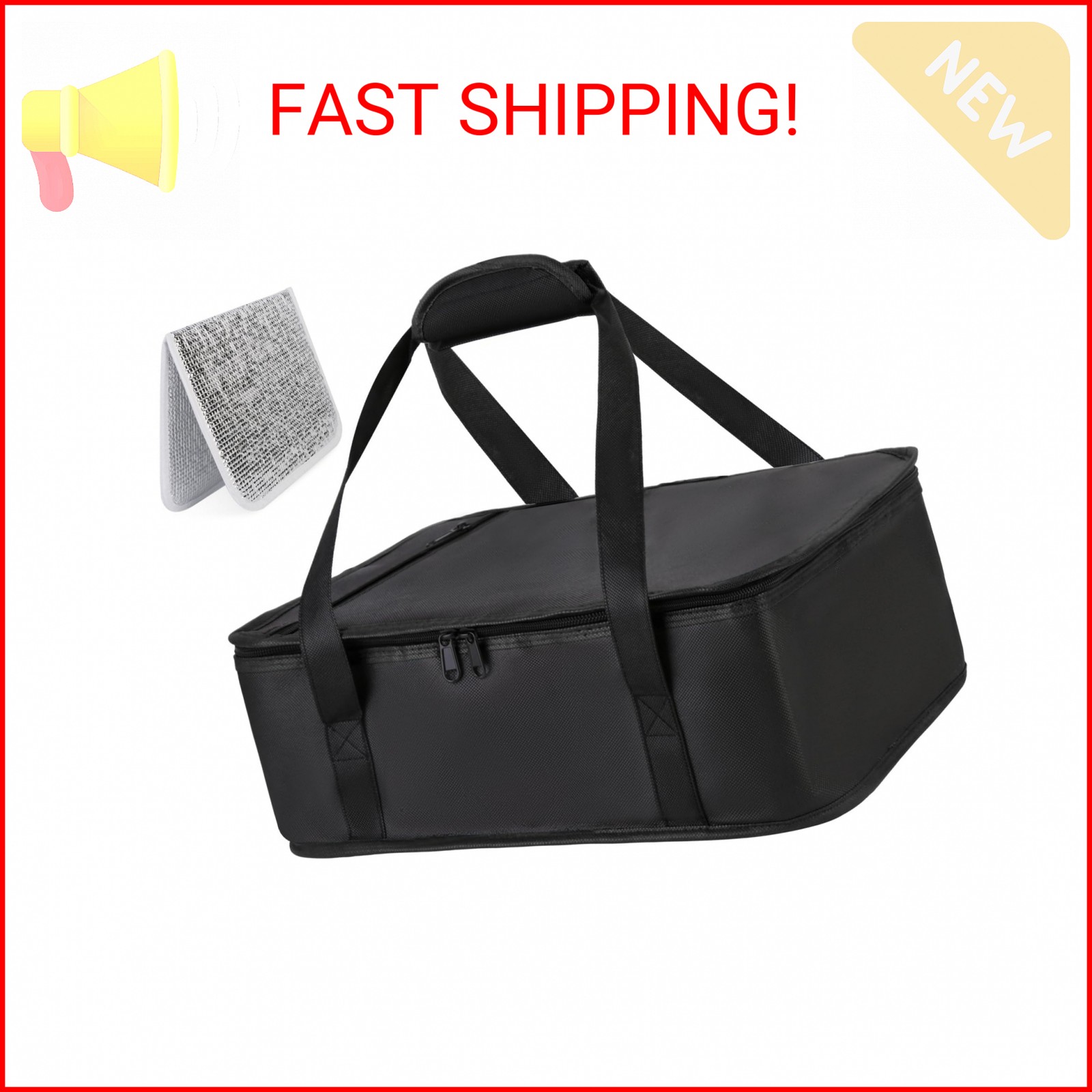 Bodaon Insulated Casserole Carrier Bag, Fits 9×13 and 11×15 Inch Baking Dish wit