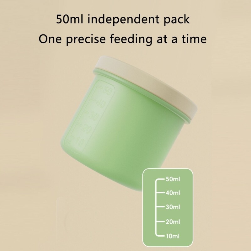 Practical Silicone Tray Storage Container For Baby Preparation And Storage