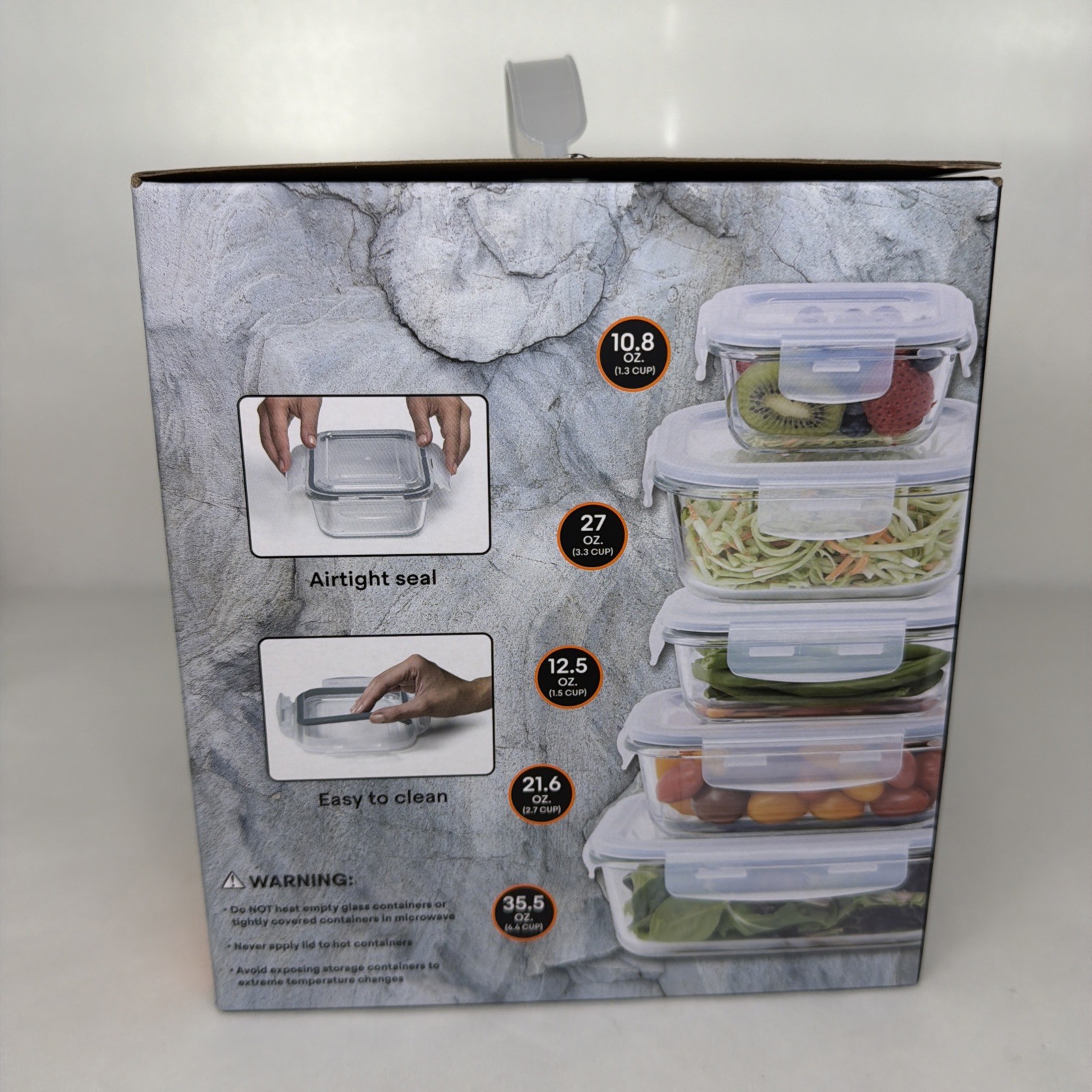 2026 MasterChef Glass Food Storage Set 10pc Airtight Containers Kitchen Set