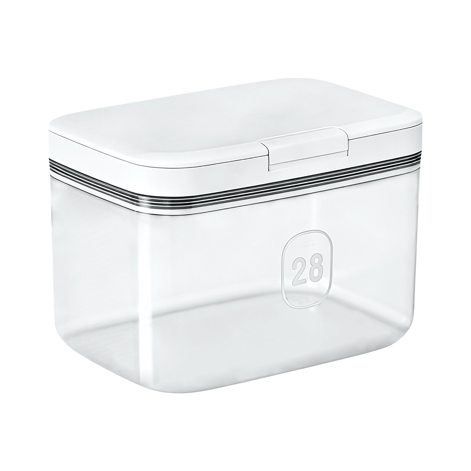 Laundry Detergent Dispenser Flour Container w/Measuring Cup Flour Container