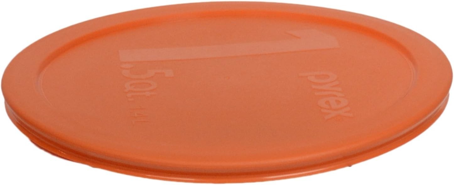 323-PC 1.5qt Orange Food Storage Replacement Lid 4-Pack –