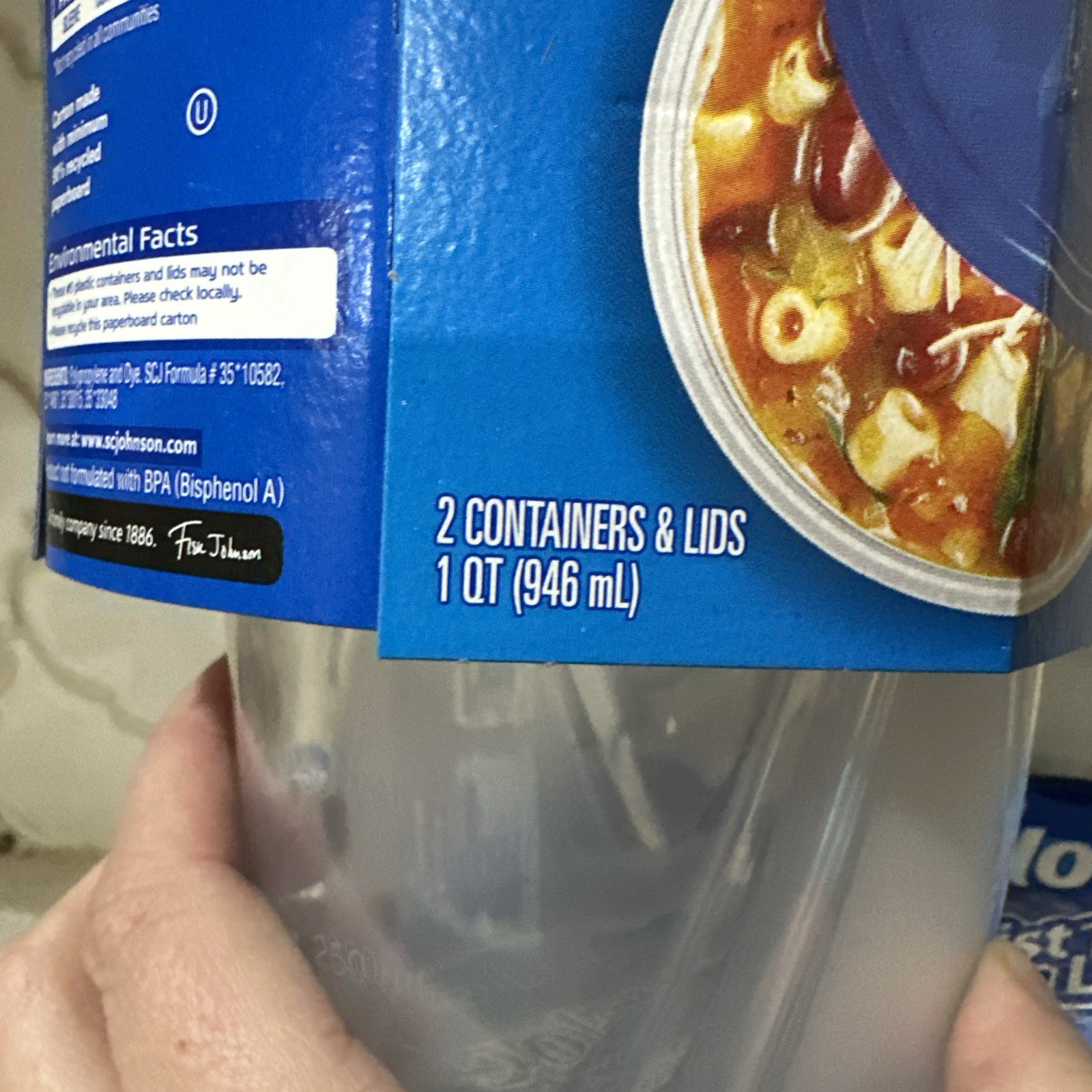 3-Ziploc Twist n Loc 2 6 Total Medium 1 Quart Round Containers & Lids NEW