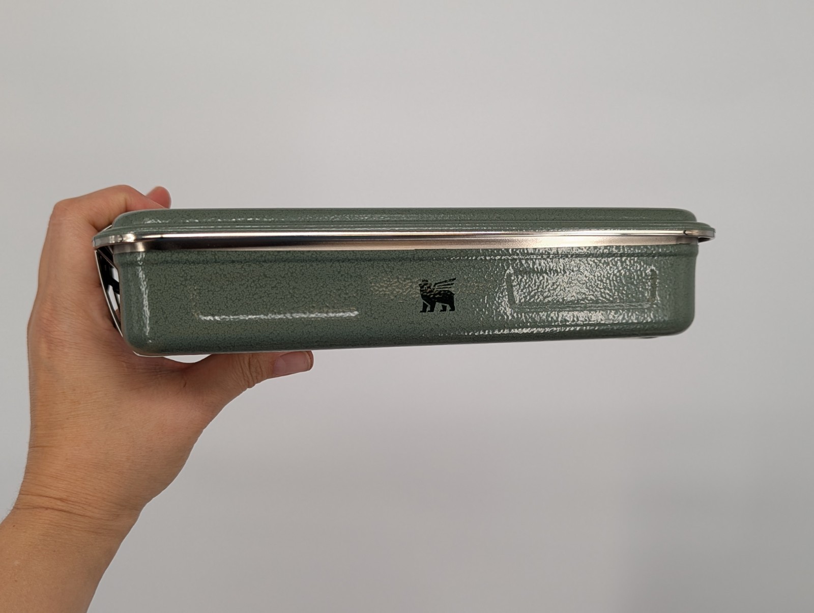 new stanley Classic Legendary Useful Box 1.25 QT storage lunch Hammertone Green