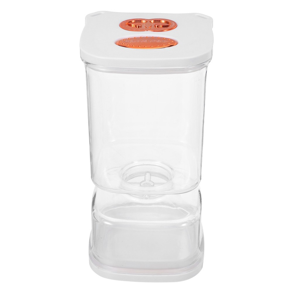 Vegetable Juice Separation Pickle Jar Glass with Strainer Keeper
