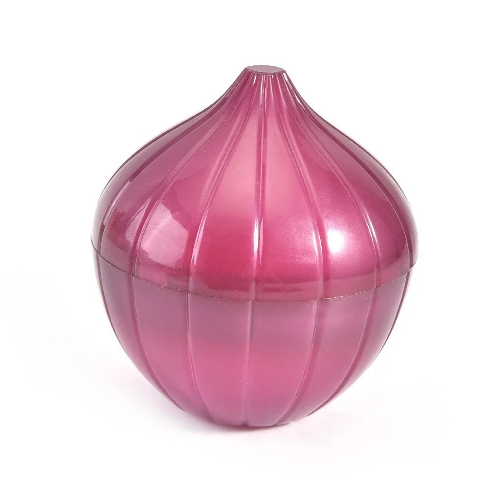 1pc Food Savers, Lemon & Onion Shaped, Multipurpose, Freezer Safe, Flip Top