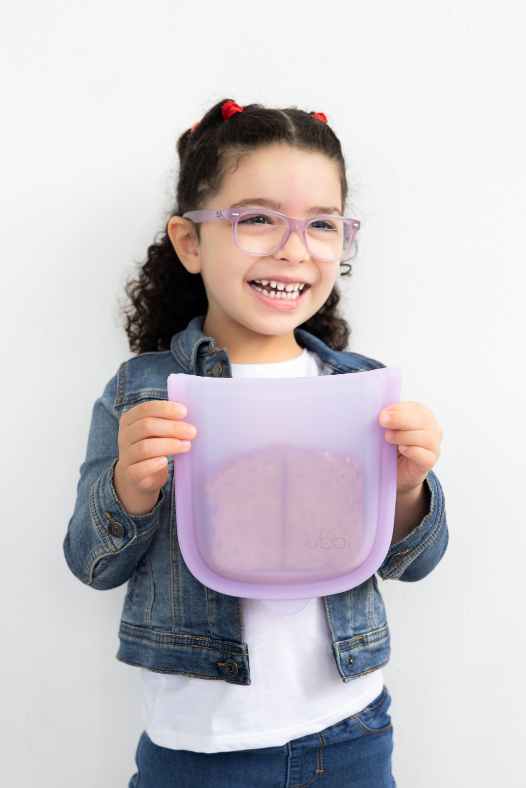 Ubbi Platemate Reusable Silicone Storage Bag Opens Flat As Placemat Dishwasher