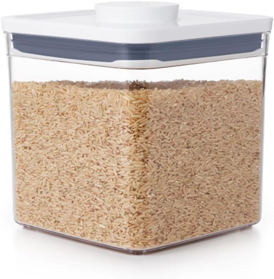 OXO Good Grips POP Container – Airtight Food Storage – Big Square Short 2.8 Qt I