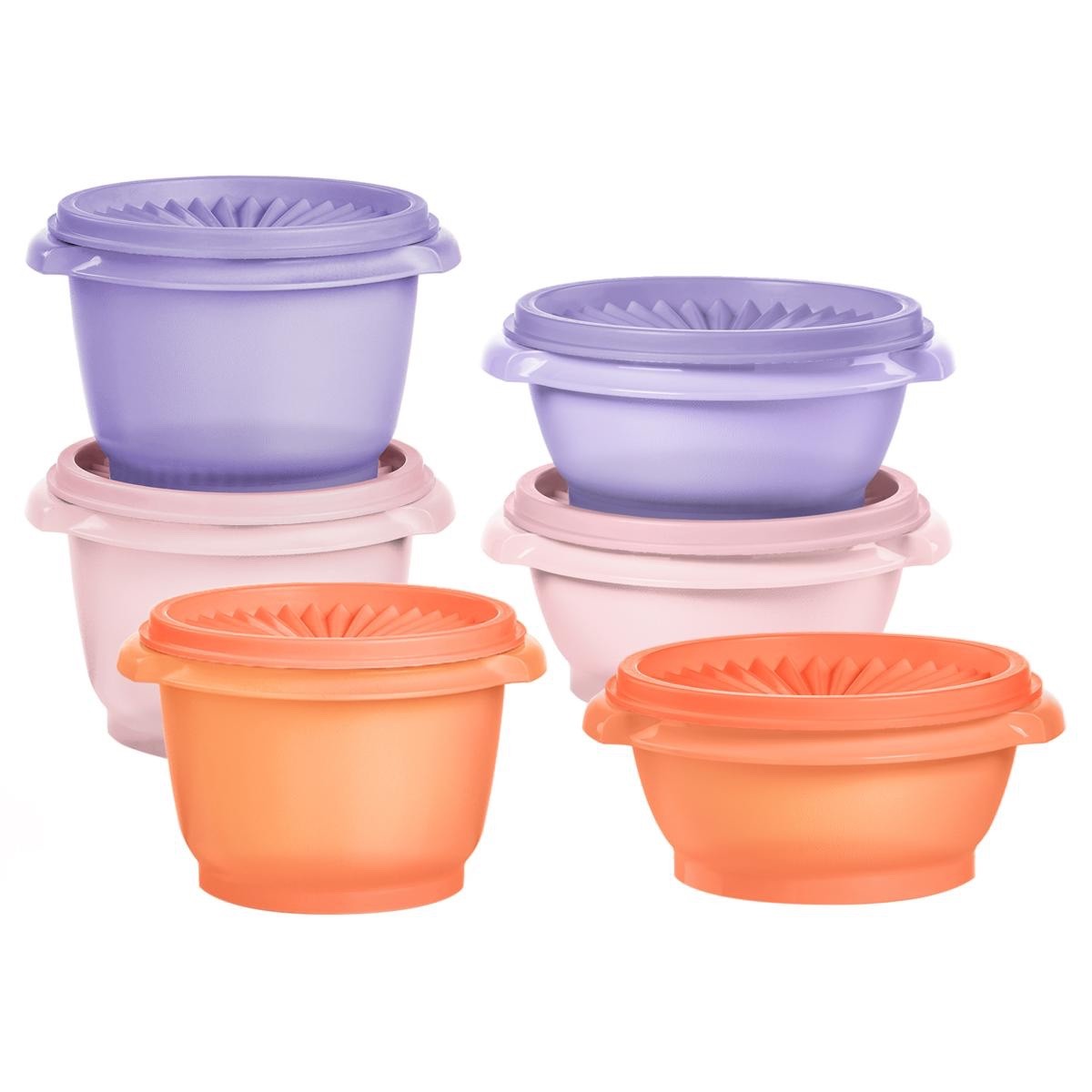 *Tupperware 12-Piece Heritage Sheer Mini Bowl Set—Multicolor