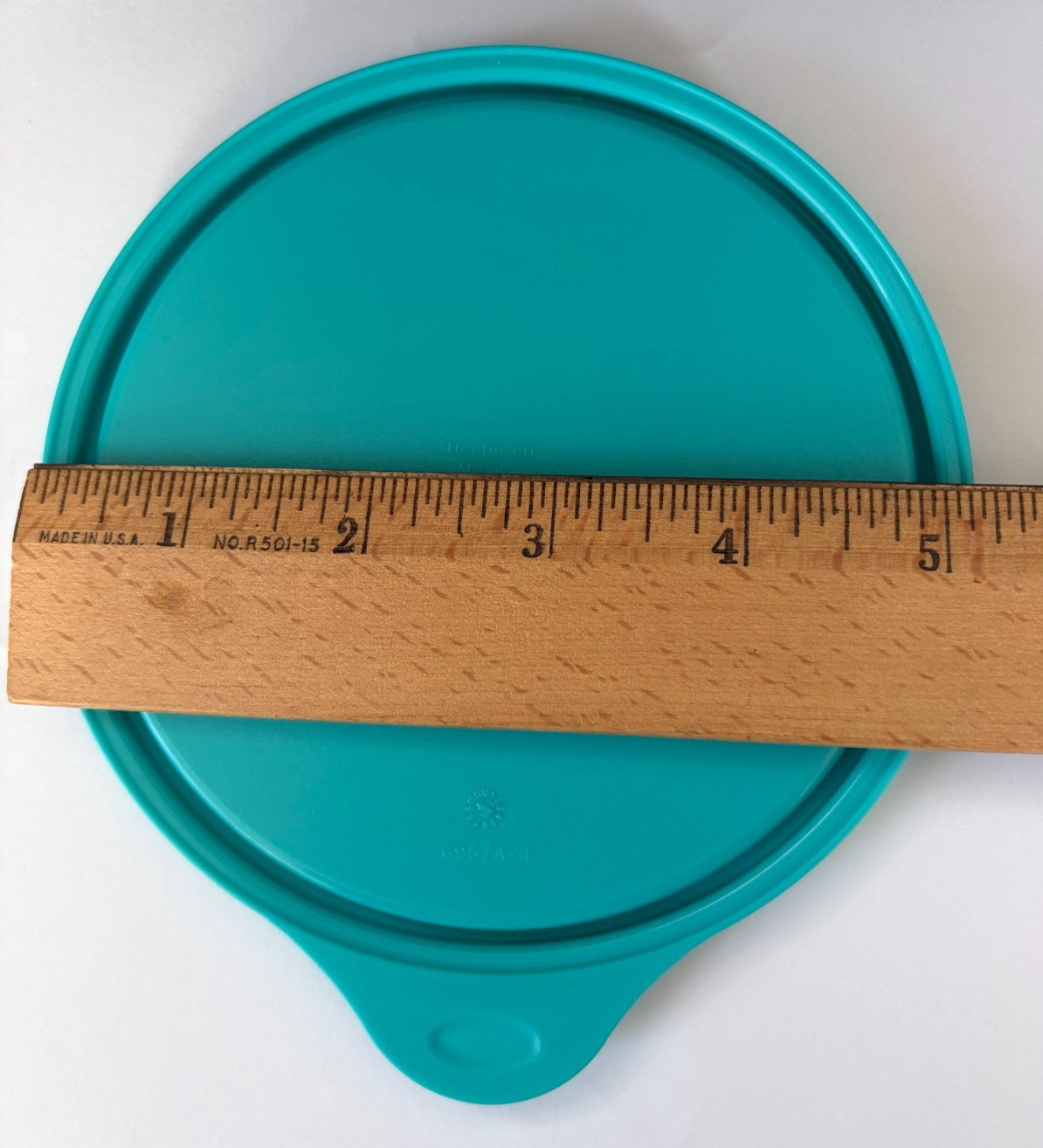 NEW Tupperware Replacement Lid/Seal 6957A-4 – Teal – Fits Hamburger Keeper