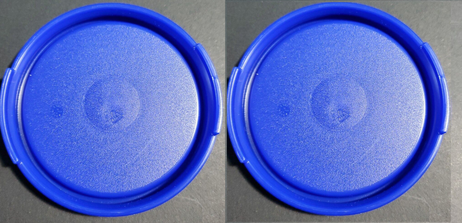 2 x Tupperware Replacement Seals for Modular Mates Rounds Sapphire Blue New
