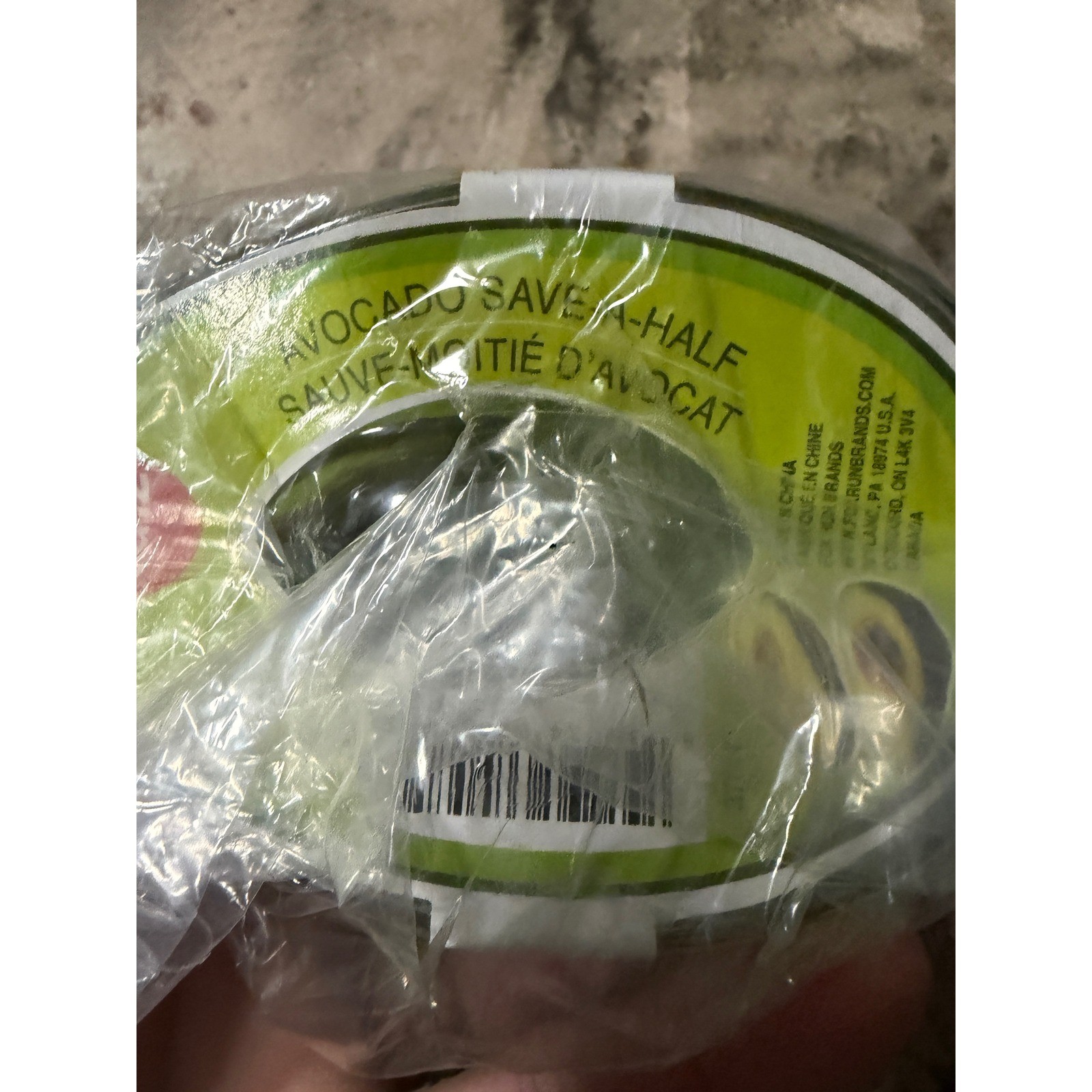 NEW In Package TUILZ Avocado Saver / Avocado Storage Container Half Avocado