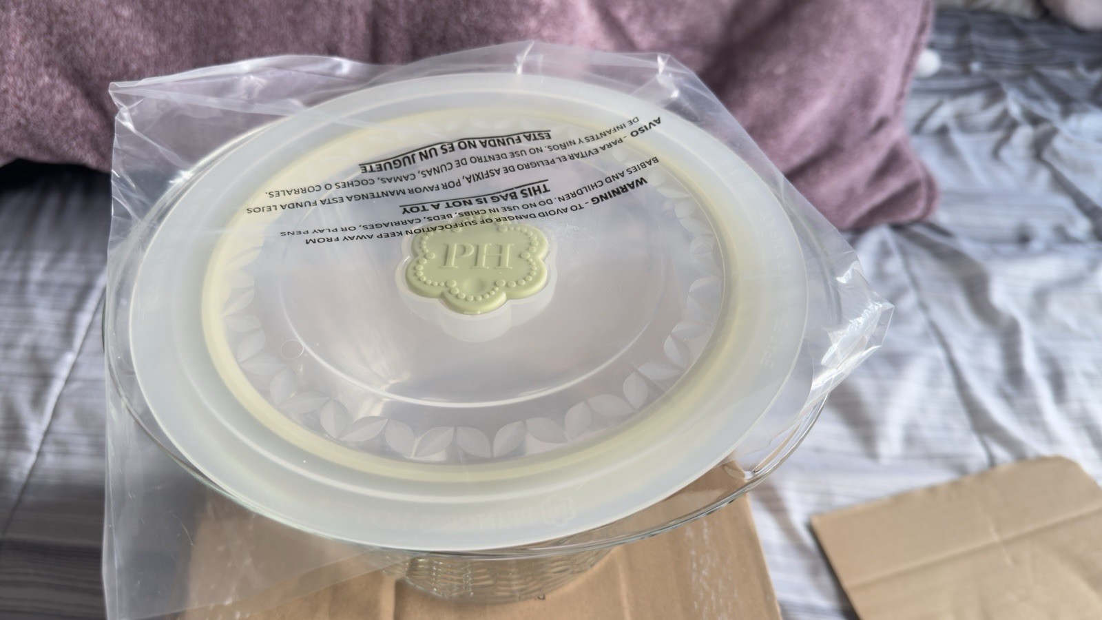 Princess House Fantasia Fresh 2-Qt Round Storage Container 3136