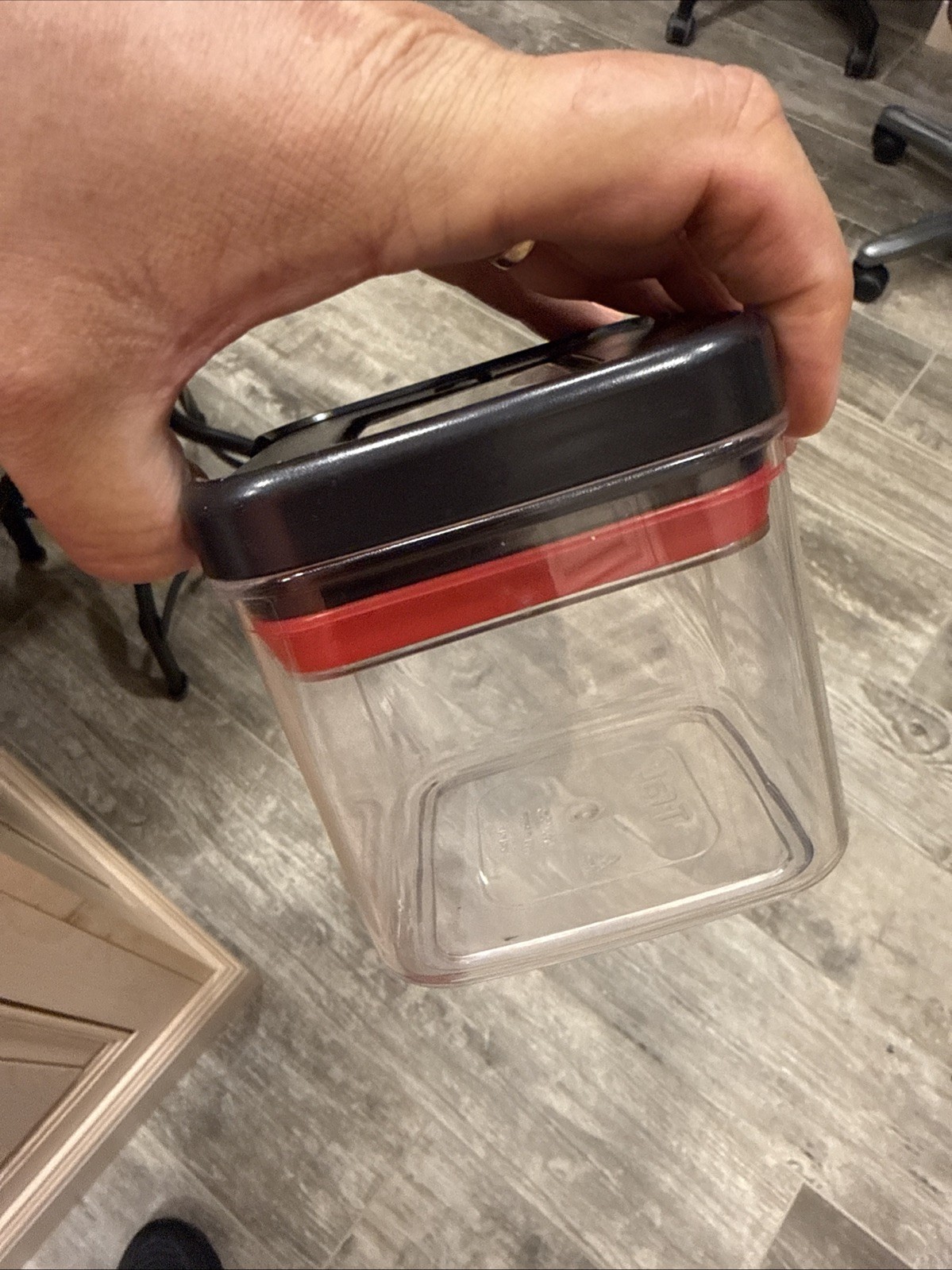 T-FAL INGENIO 1/2 Liter SMALL AIRTIGHT ~ LEVER LOCK ~ STORAGE CONTAINER