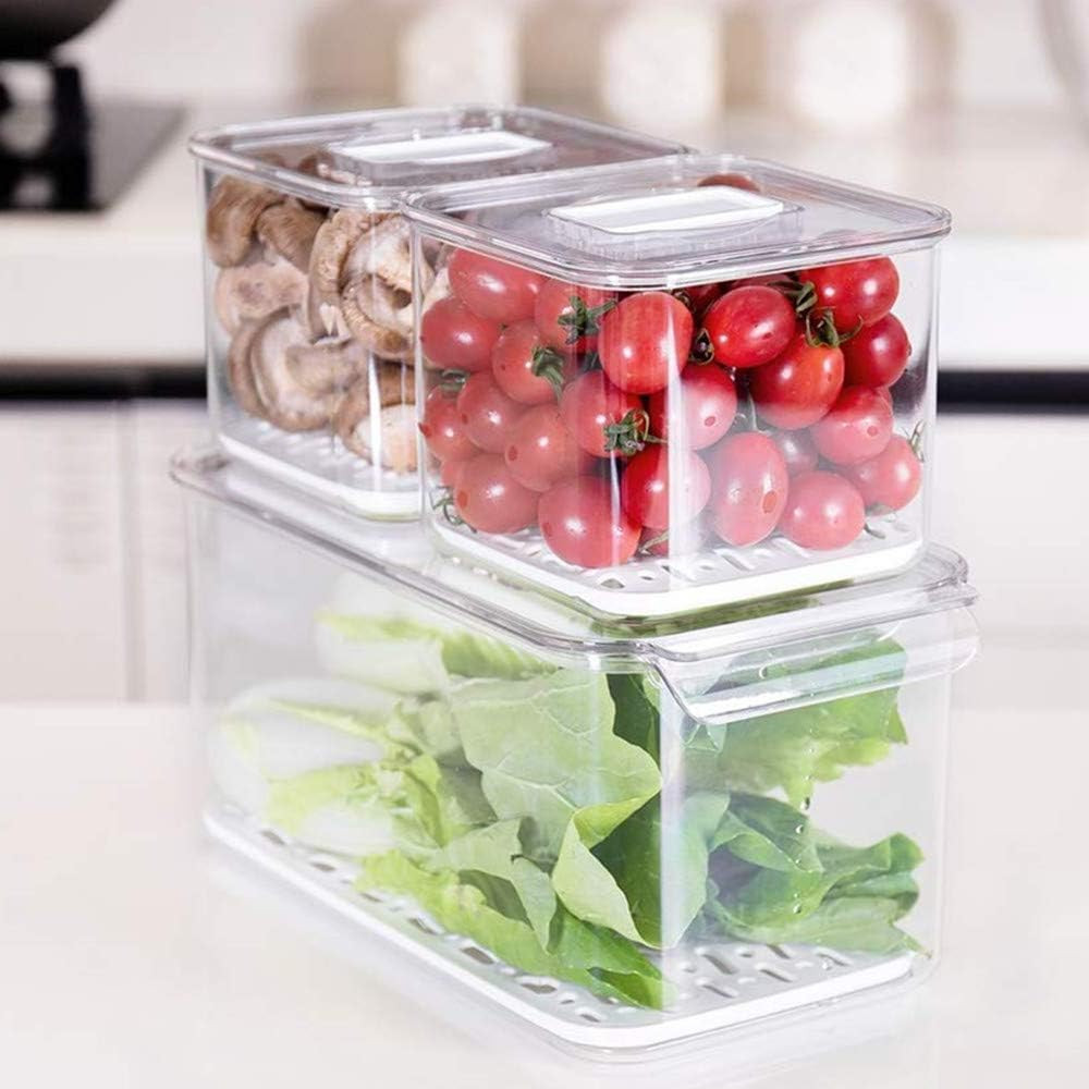Food Storage Containers and Wire Baskets