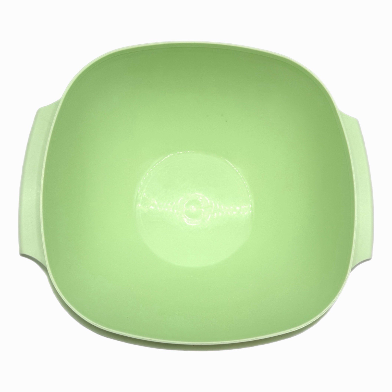 Tupperware Mint Green Large Servalier Bowl with White Seal Lid – 11 ¾ Cups