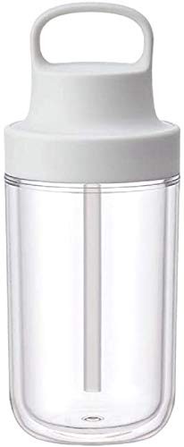 KINTO 20061 Togo Bottle 12.2 fl oz (360 ml) White Includes Straw Lightweight
