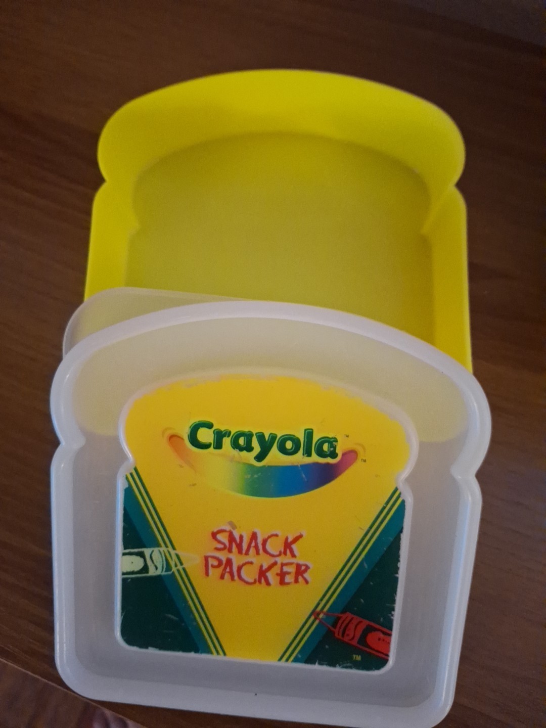 Crayola Snack Packer Sandwich Durable Containers Set 6 Colorful 5″X5″